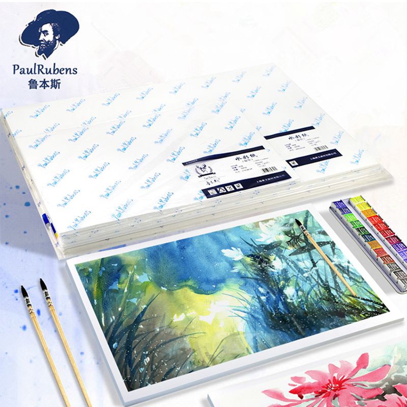 Ink Blotter Paper - Paul Rubens 전문 수채화 용지 50%