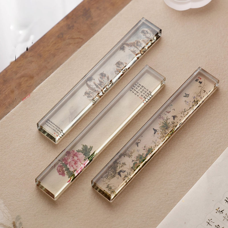 중국 서예용 크리스탈 유리 페이퍼웨이트 1개, 헤비 듀 - Paper Weight Crystal 리뷰 및 가격