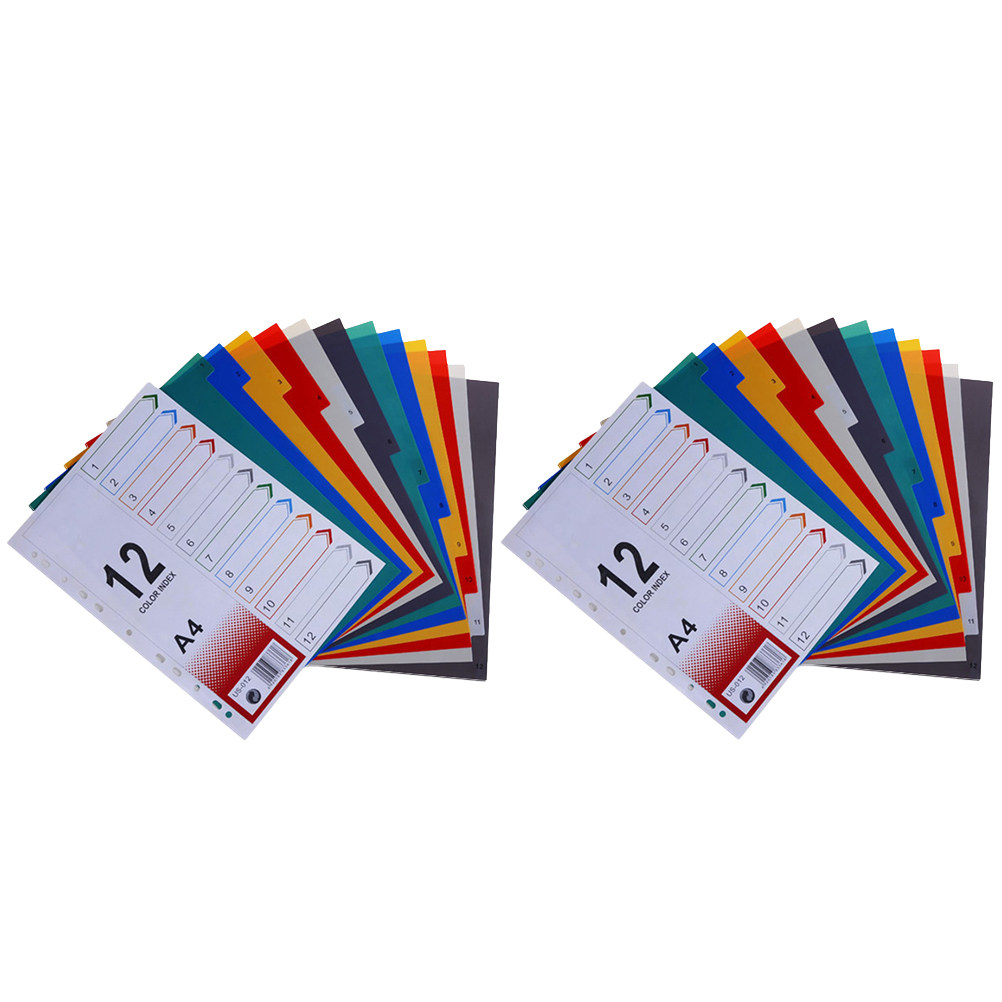2개입 인덱스 용지 리필, A4 사이즈, 넓은 탭, 강 - Tab Divider A4 리뷰 및 가격