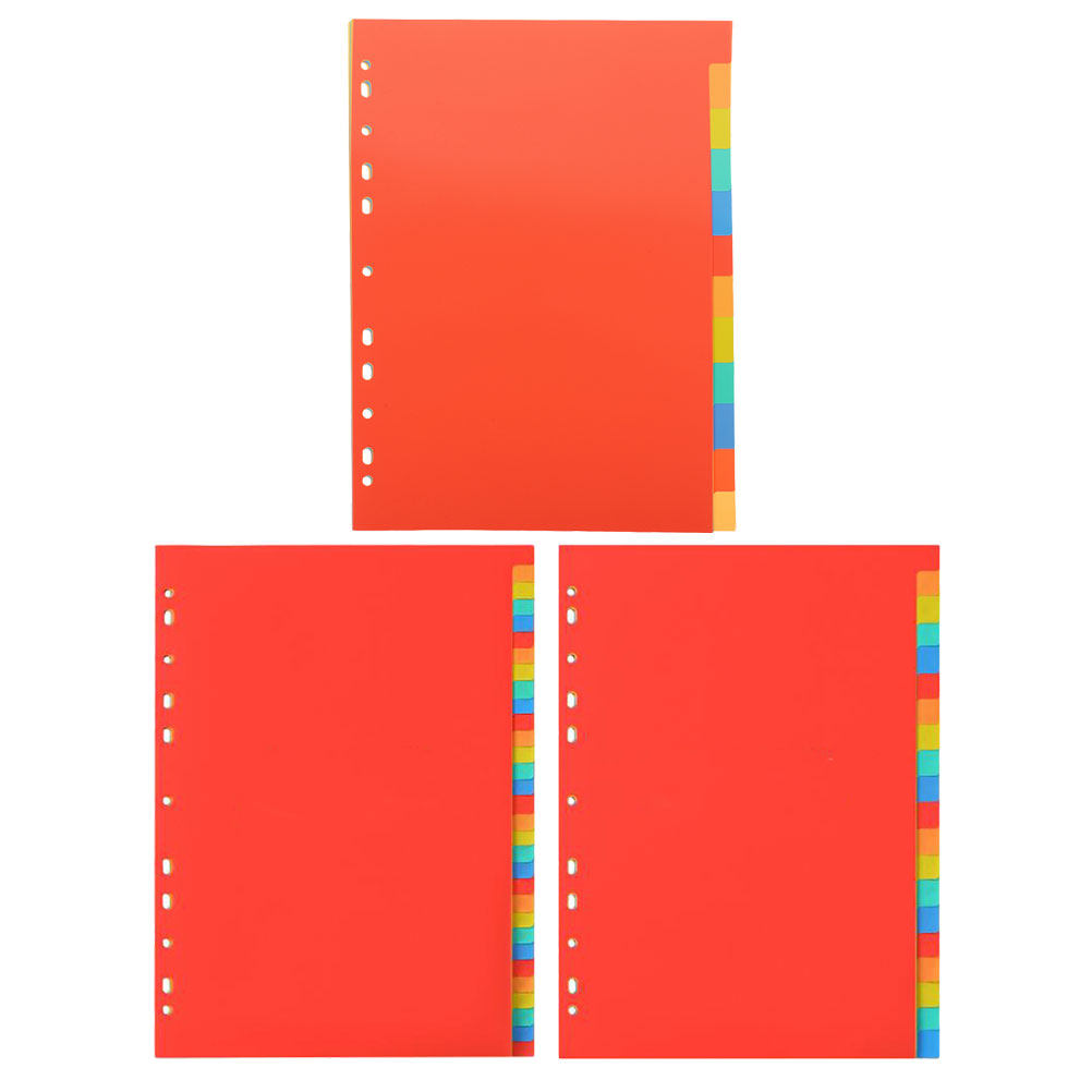 A4 루즈리프 노트북, 저널, 플래너, 정리함, 인덱스 - Tab Divider A4 리뷰 및 가격